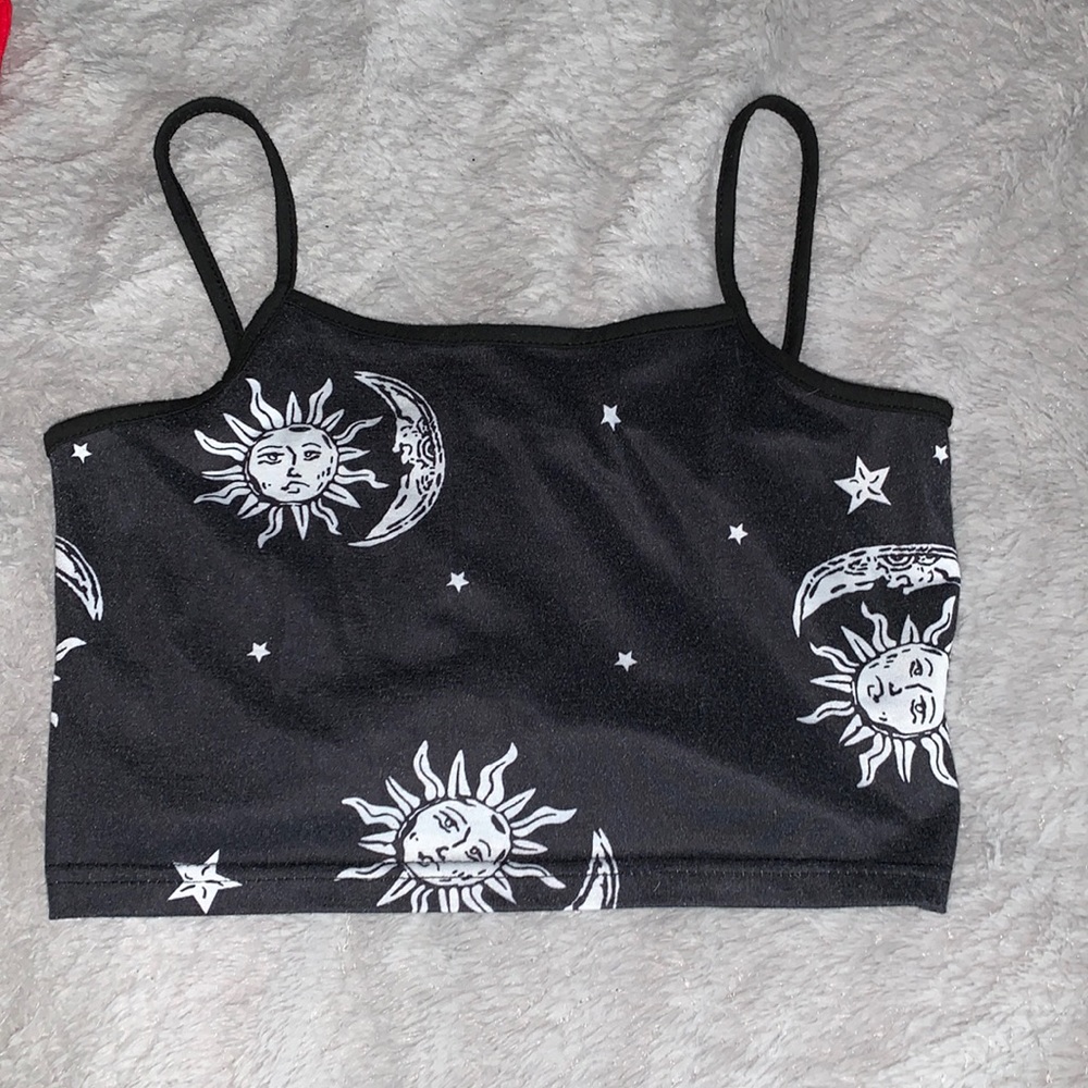 Sun and Moon Crop Top